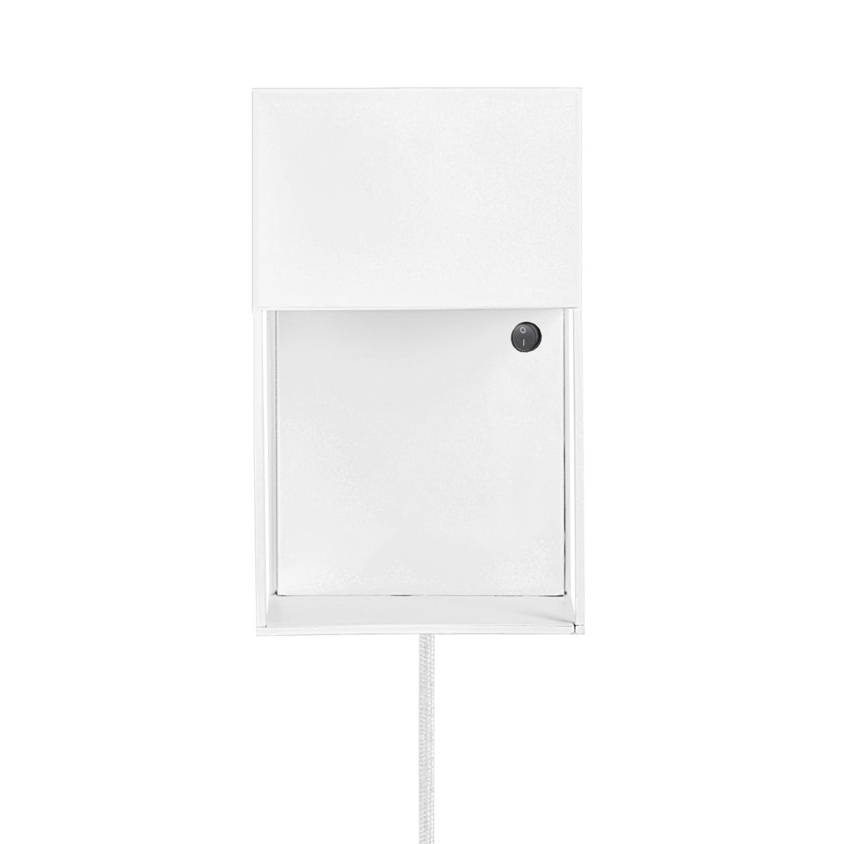 Box wall lamp white – image 2