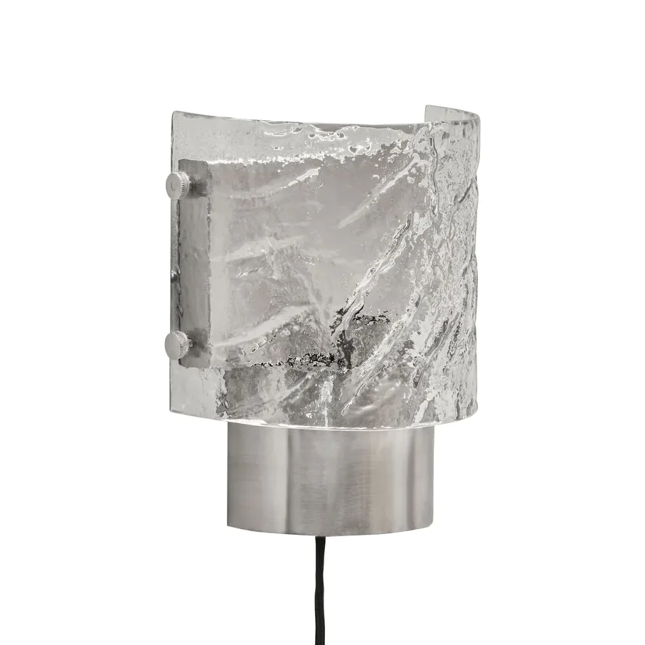 House Doctor Type wall lamp Brushed silver 18x10.5x22 cm – image 1