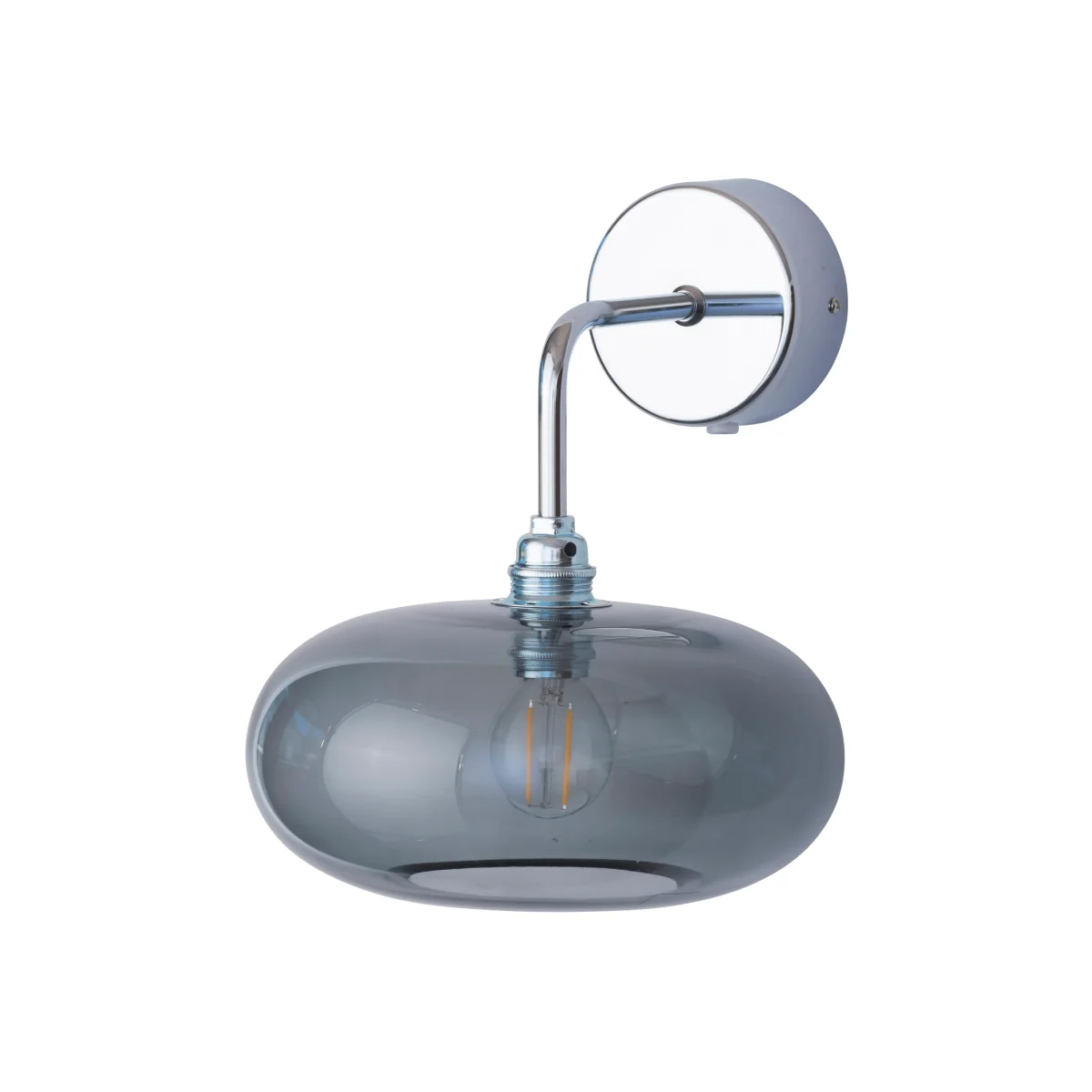 EBB & FLOW Horizon wall lamp Smokey grey – image 1