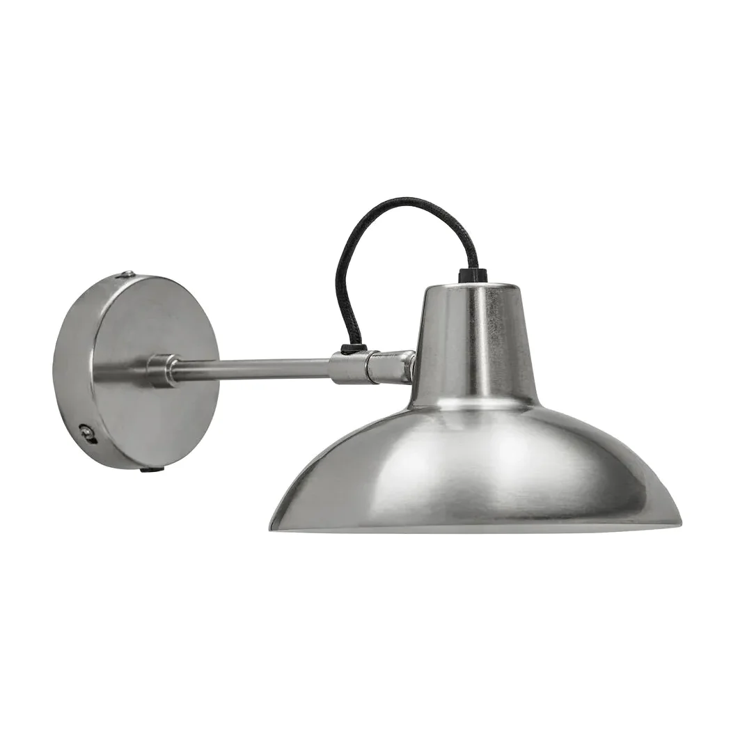 House Doctor Desk wall lamp 30 cm Brushed silver-coloured – image 1