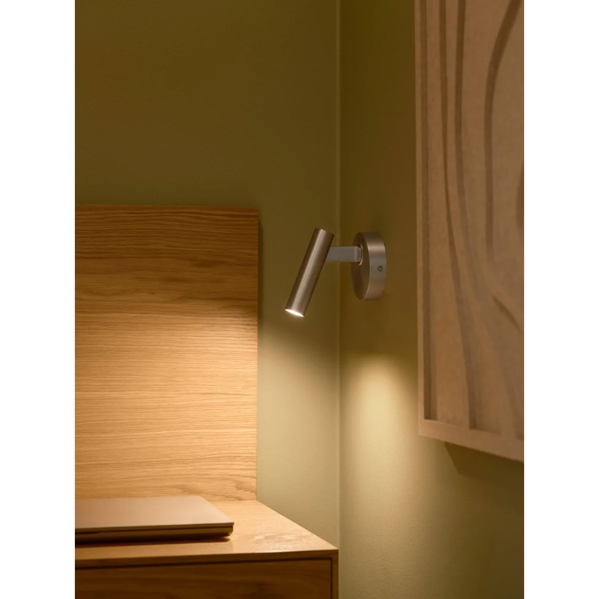 Design For The People Makoto wall lamp Satin chrome 13 cm – image 2