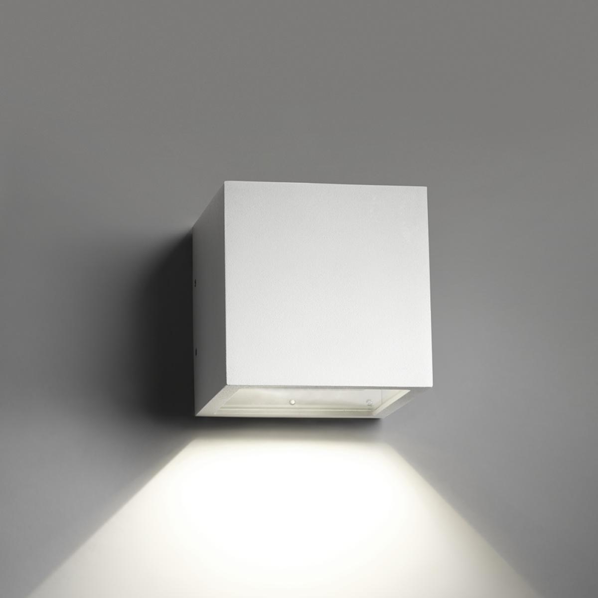 Light-Point Cube Down wall lamp White – image 4