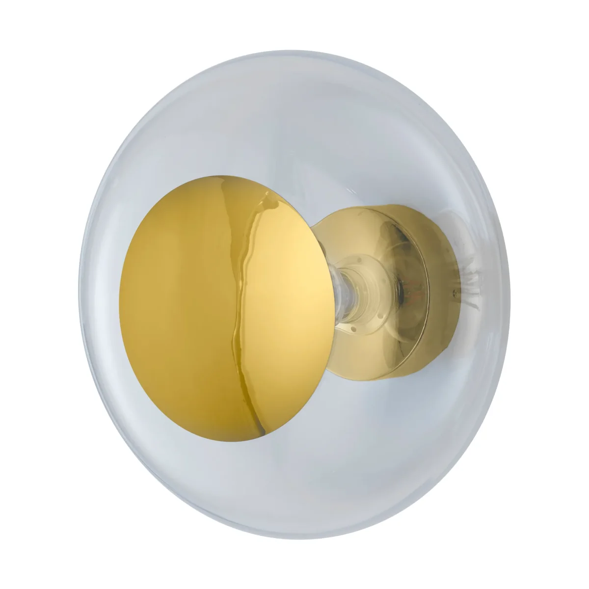 EBB & FLOW Horizon surface wall lamp Clear Ø36 cm – image 2