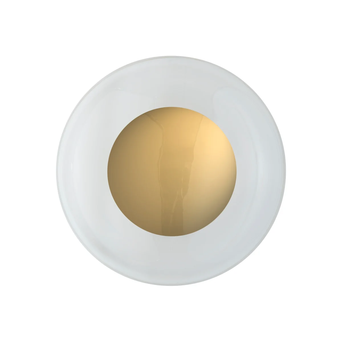 EBB & FLOW Horizon surface wall lamp Clear Ø36 cm – image 1