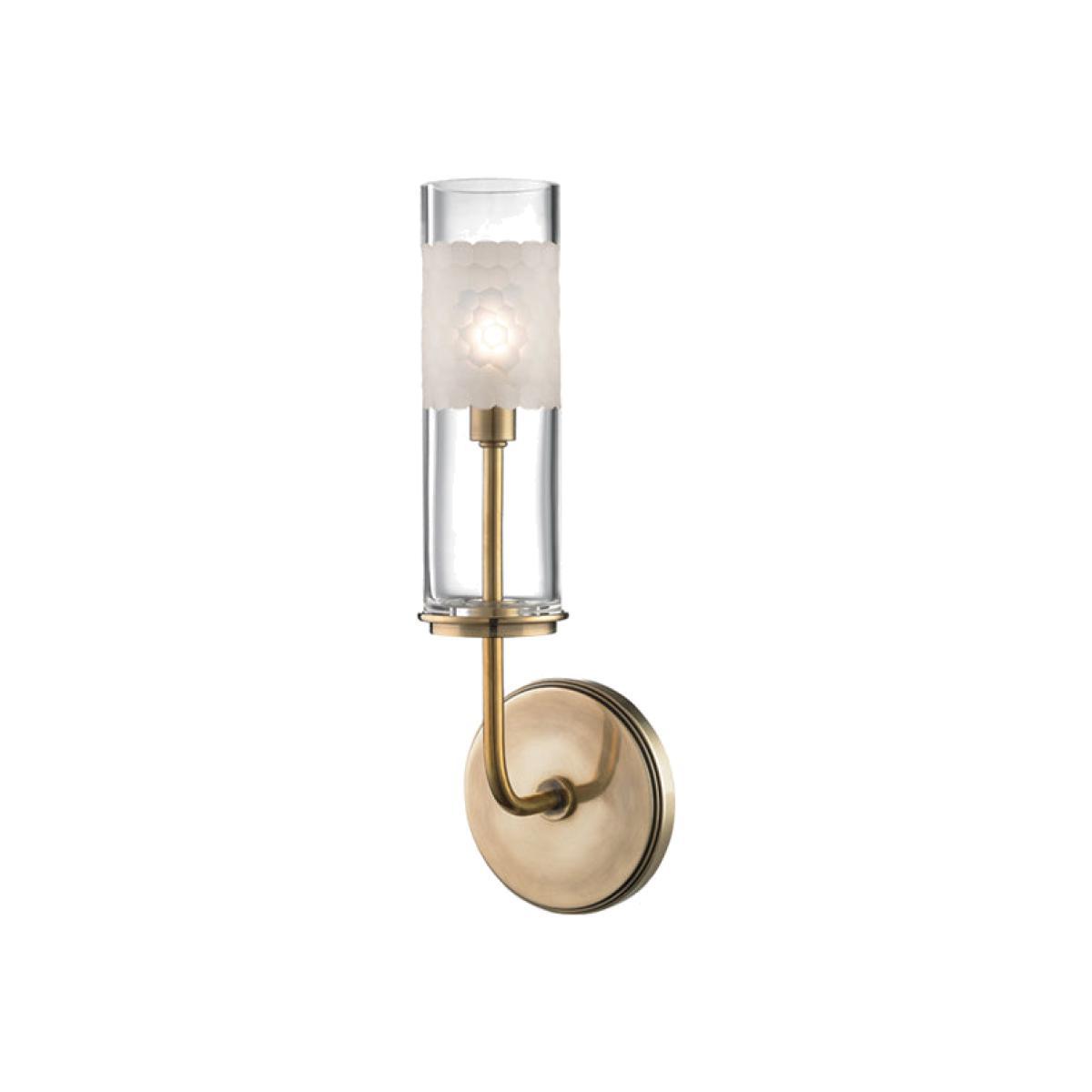 Hudson Valley Lighting Wentworth Steel 1 Light Wall Sconce