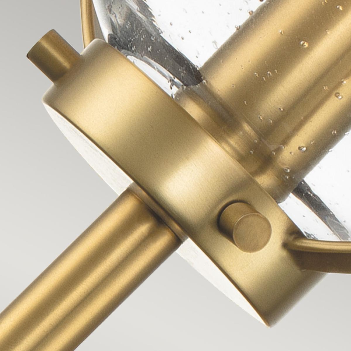 Hinkley Hollis 1 Light Wall Light in Brass & Opal Glass – image 4