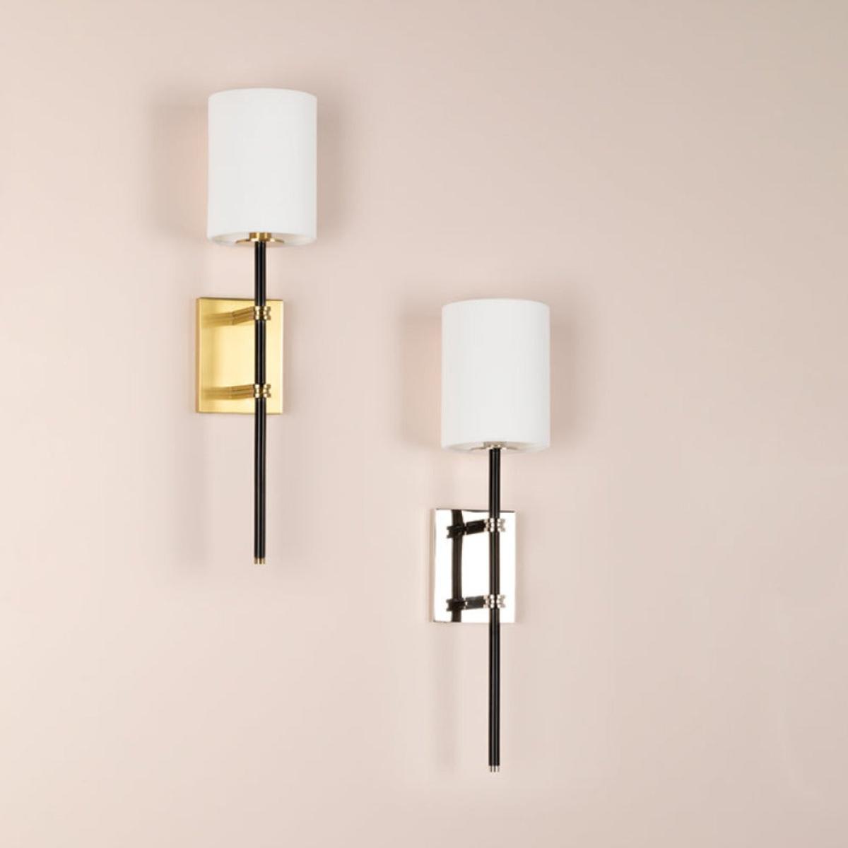 Hudson Valley Lighting 1 Light Wall Sconce in Polished Nickel – image 2