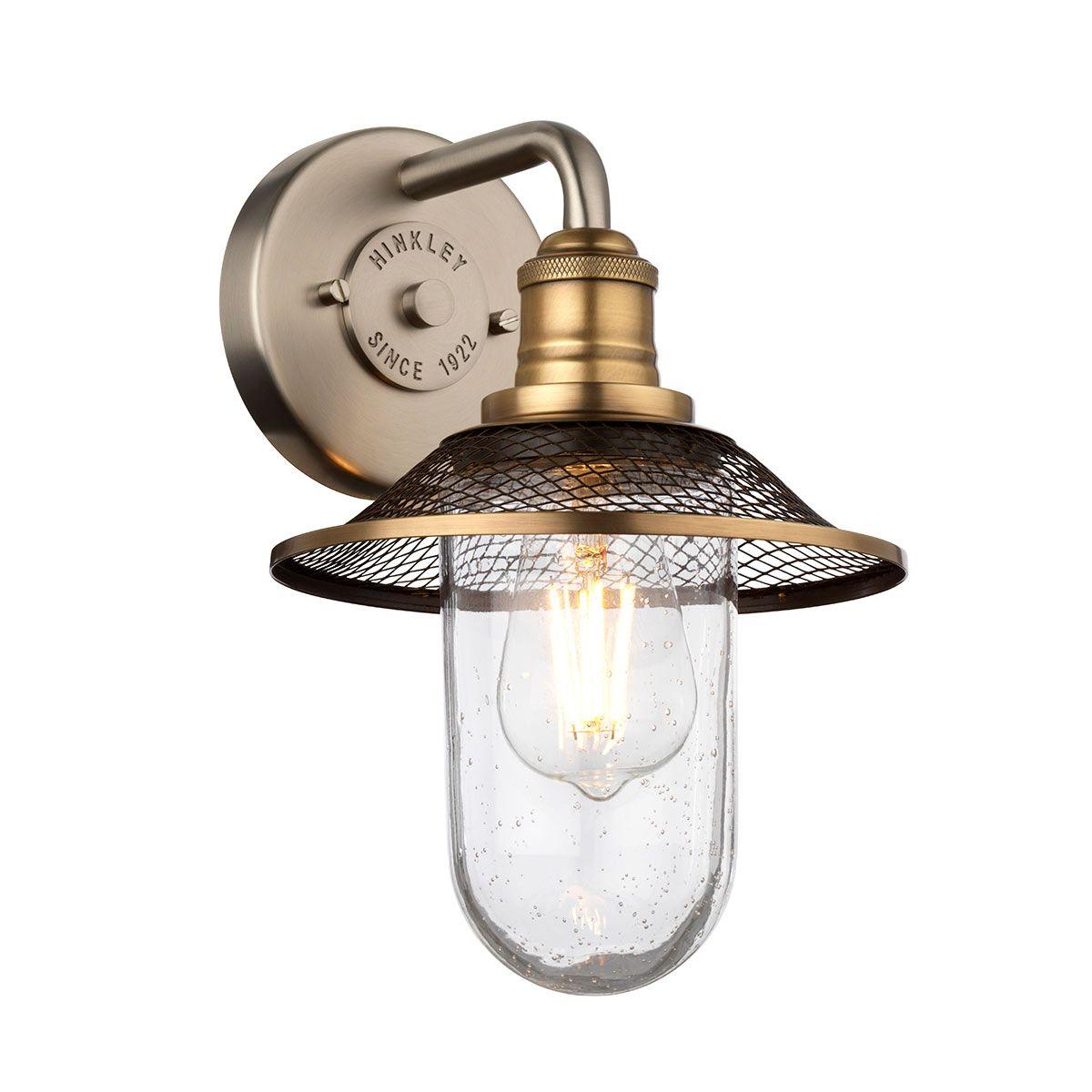 Quintiesse Rigby 1 Light Wall Light Antique Nickel – image 2