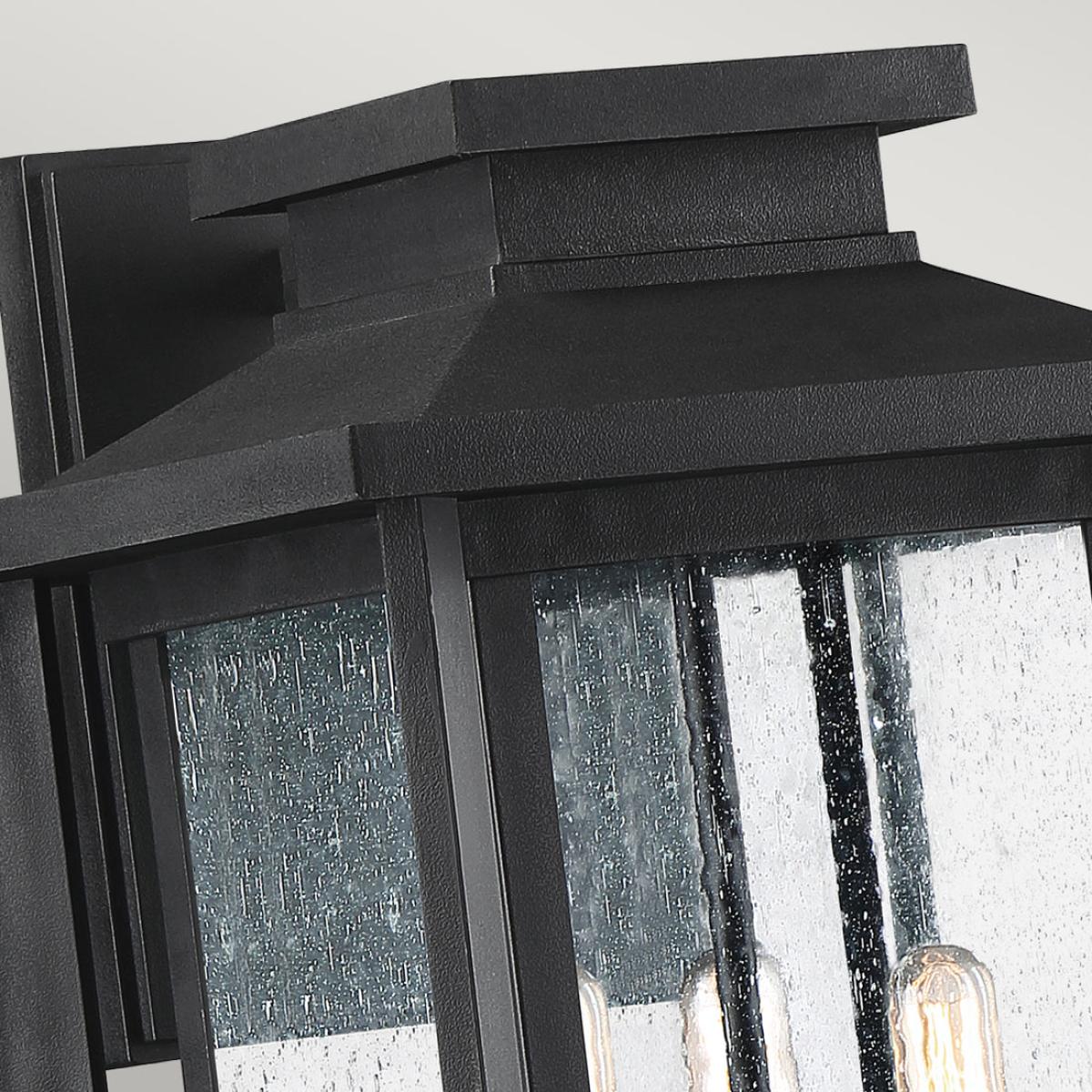 Quoizel Wakefield 3 Wall Lantern in Black – image 2