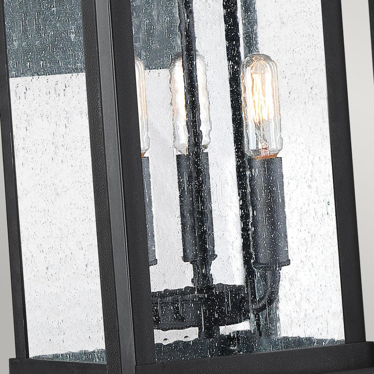 Quoizel Wakefield 3 Wall Lantern in Black – image 3