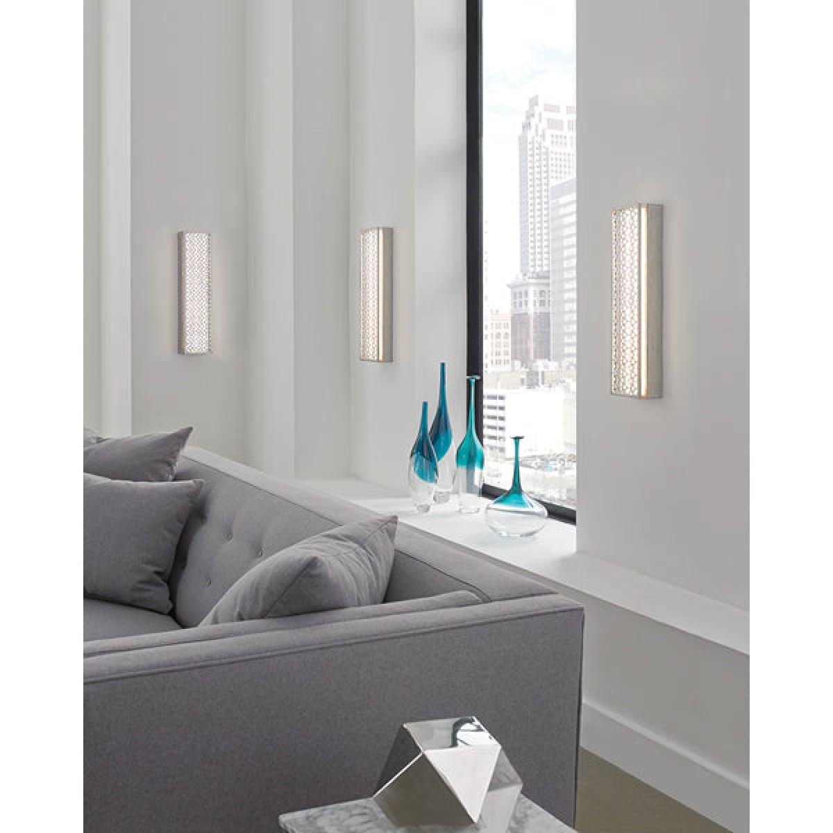 Elstead Kenney 4 Light Wall Light Sunrise Silver – image 2