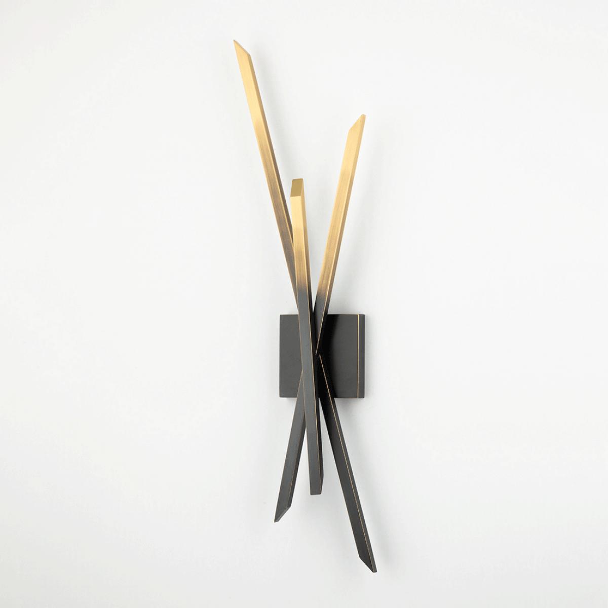 Hudson Valley Lighting Gansevoort Led Wall Sconce in Gradient Brass – image 2