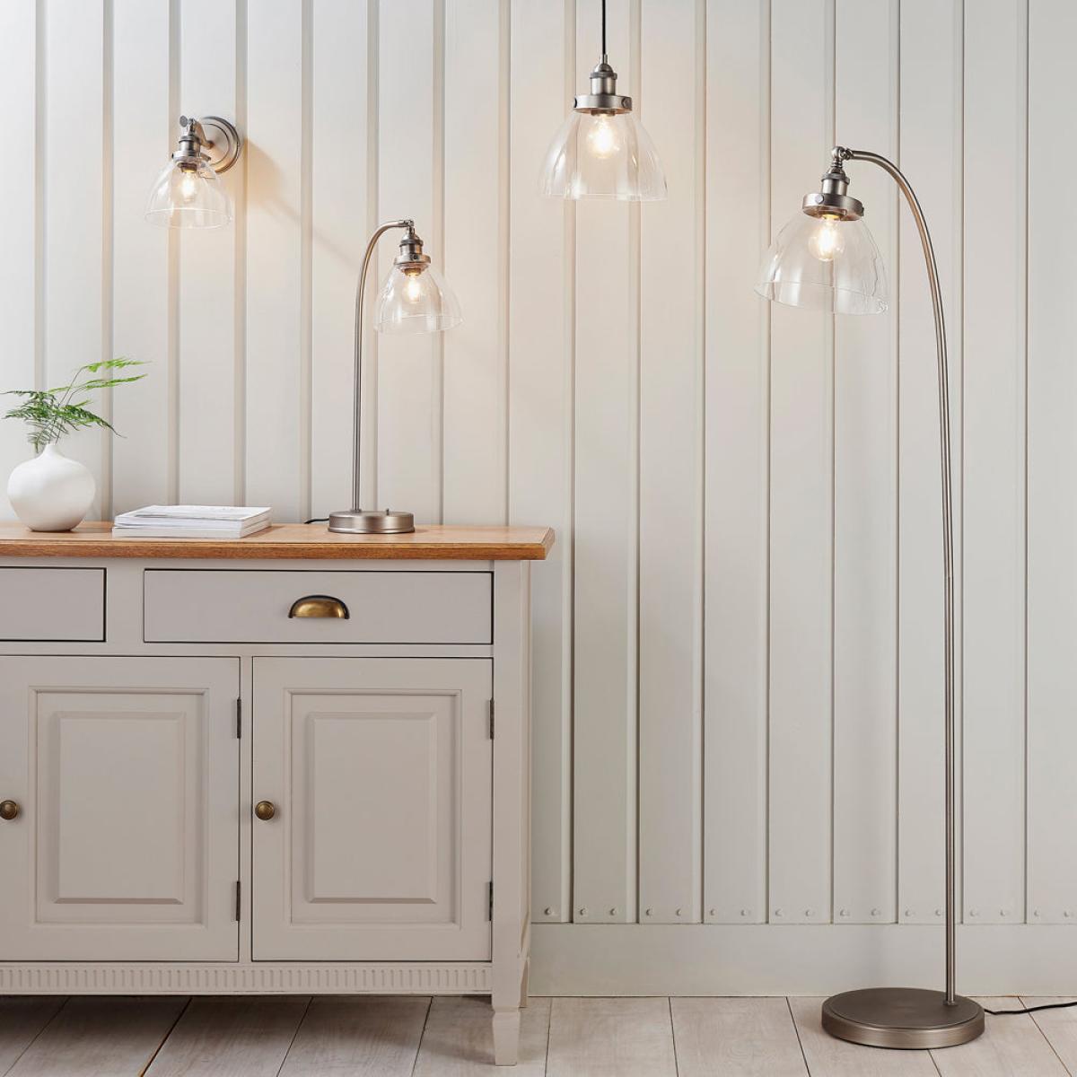 Gallery Interiors Hansen 1 Wall in Light in Brushed Silver – image 3