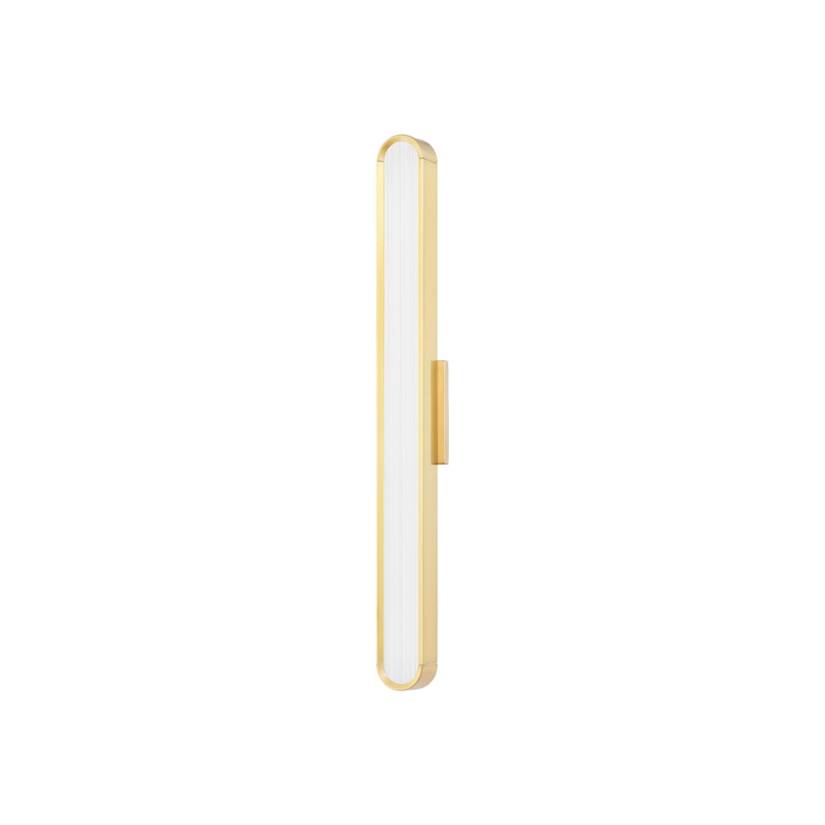Hudson Valley Lighting Starkey Led Medium Bath Bracket in Aged Brass – image 1