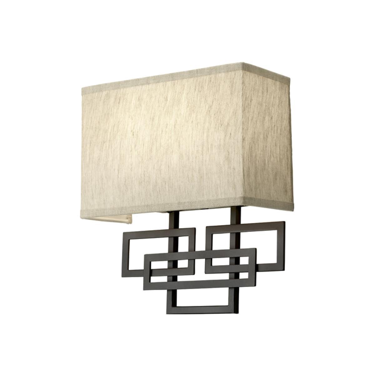 Elstead Lanza 2 Light Wall Light Oil Rubbed Bronze – image 1