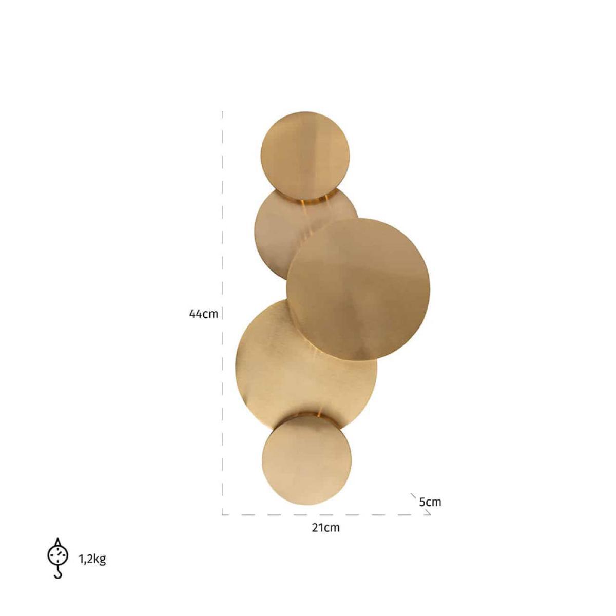Richmond Collin Gold Wall Light – image 2