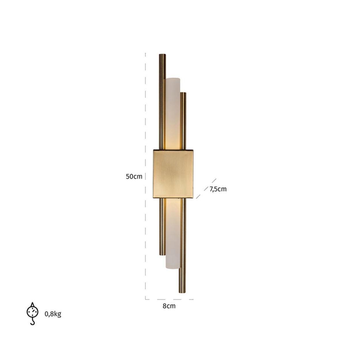 Richmond Mylas Gold Wall Lamp | Outlet – image 2
