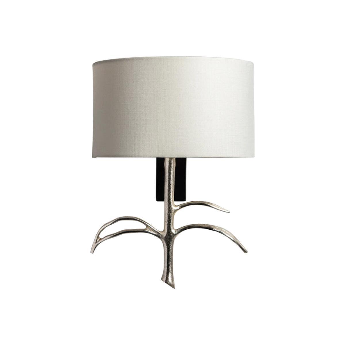 Heathfield & Co Reede Nickel Wall Light
