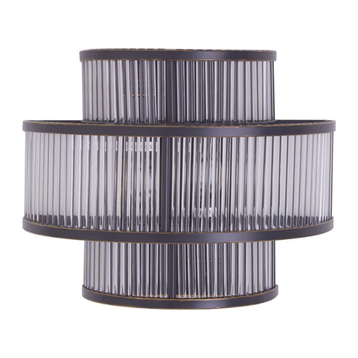 Olivia's Salsa Antique 3 Tier Wall Light Black – image 2