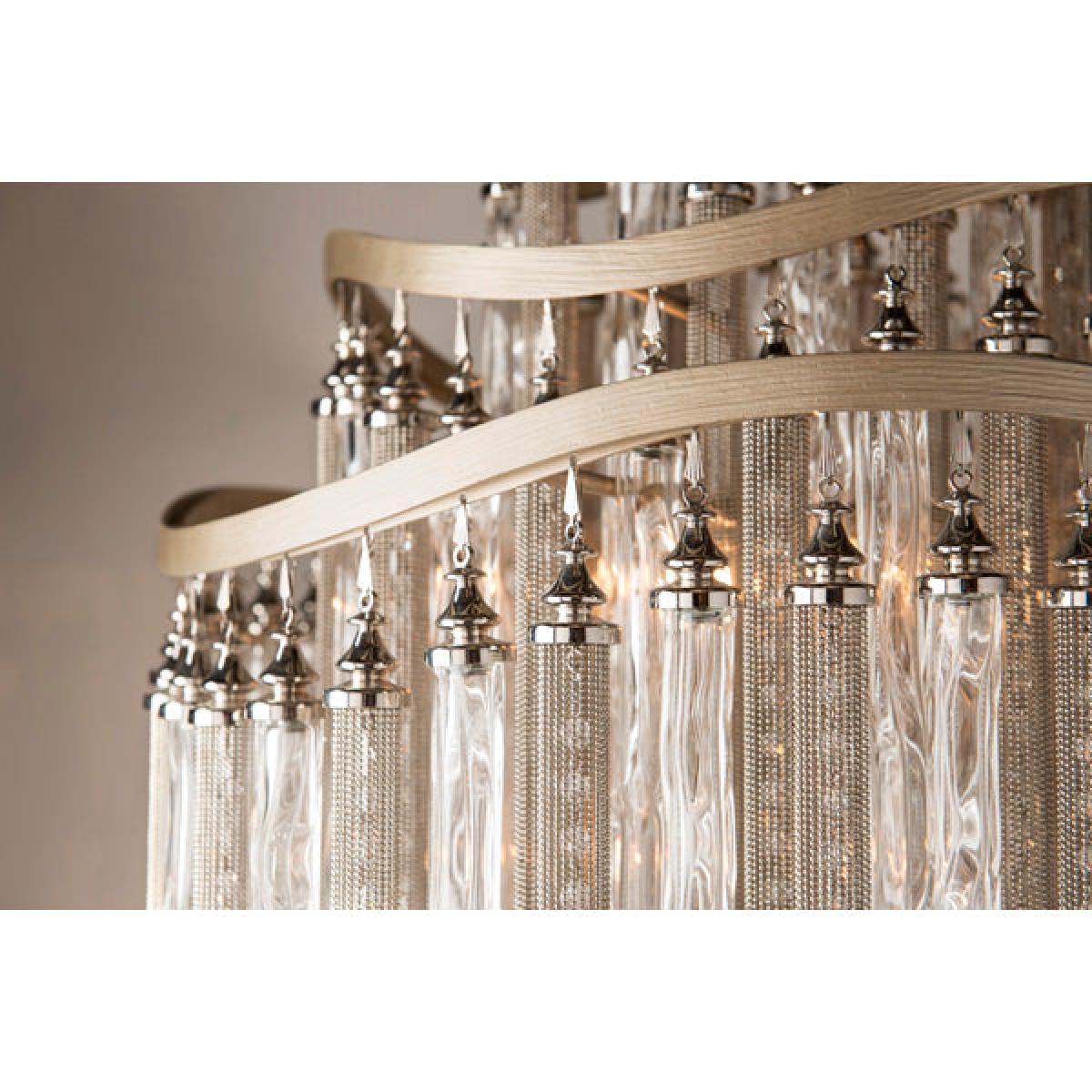 Hudson Valley Lighting Chimera Hand-Worked Iron 2lt Wall Sconce – image 2