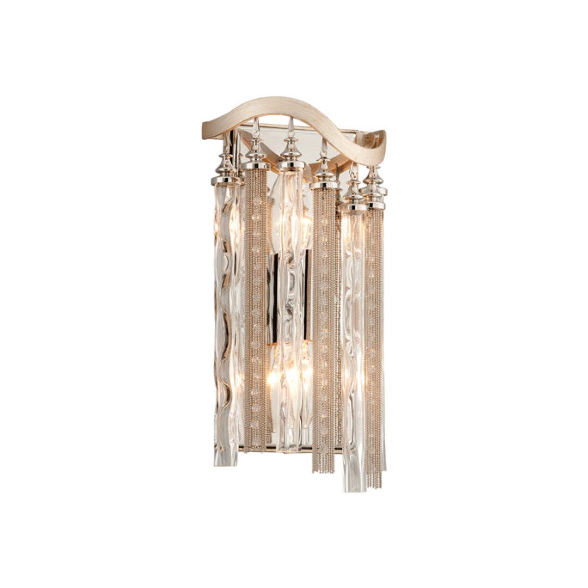 Hudson Valley Lighting Chimera Hand-Worked Iron 2lt Wall Sconce – image 1