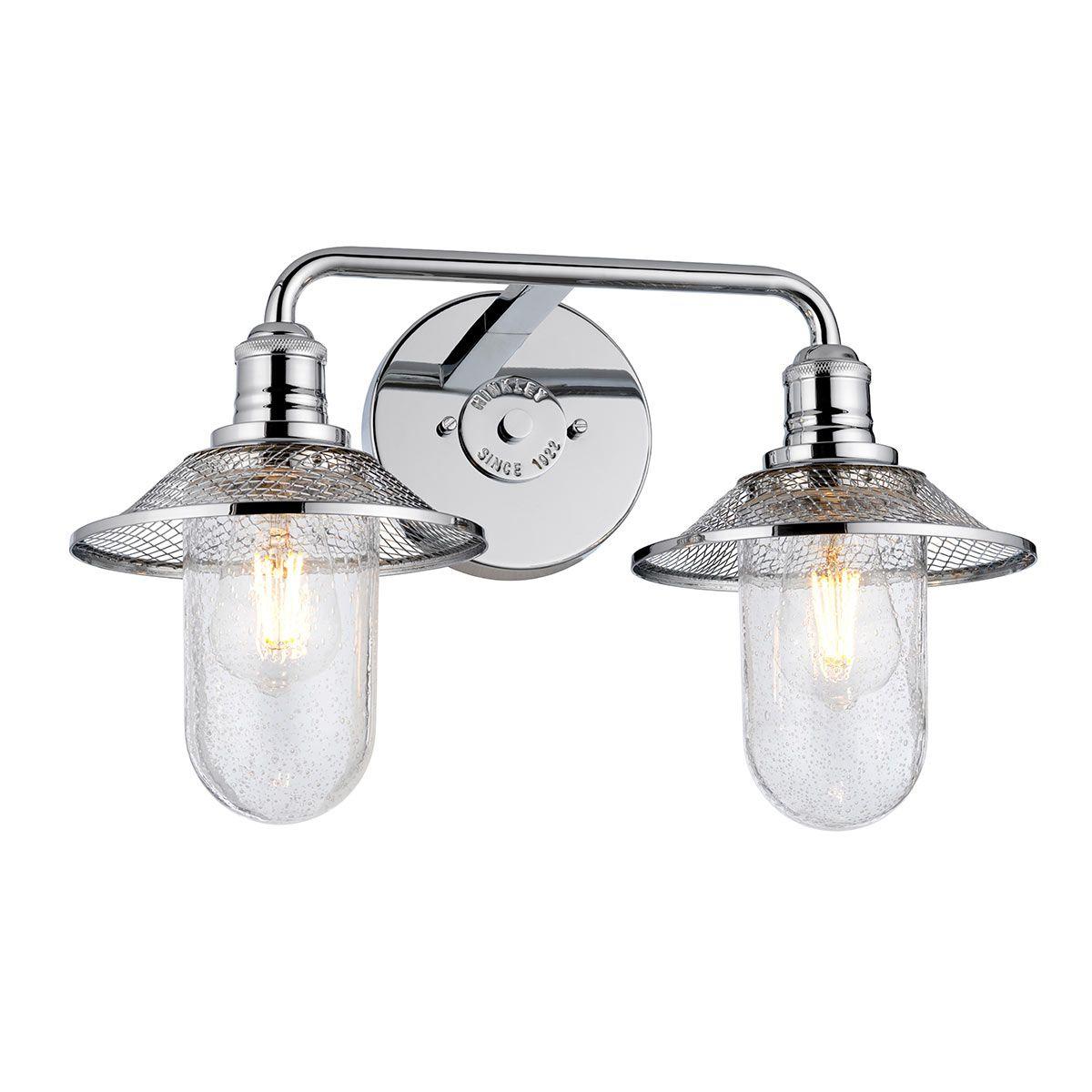 Quintiesse Rigby 2 Light Wall Light Polished Chrome – image 2