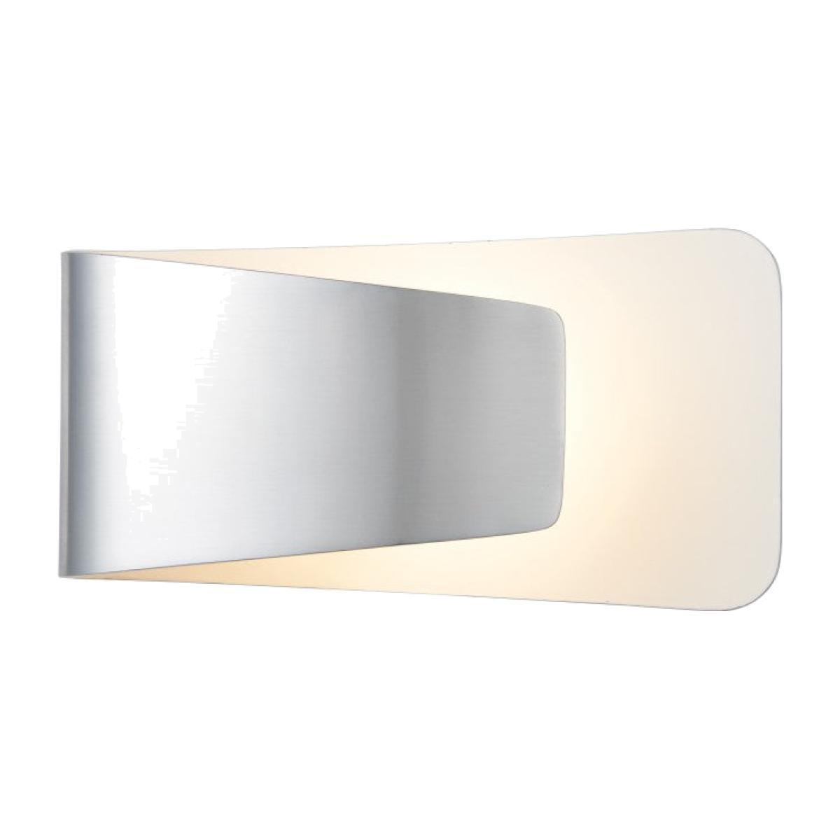 Gallery Interiors Jenkins Wall Light Aluminium