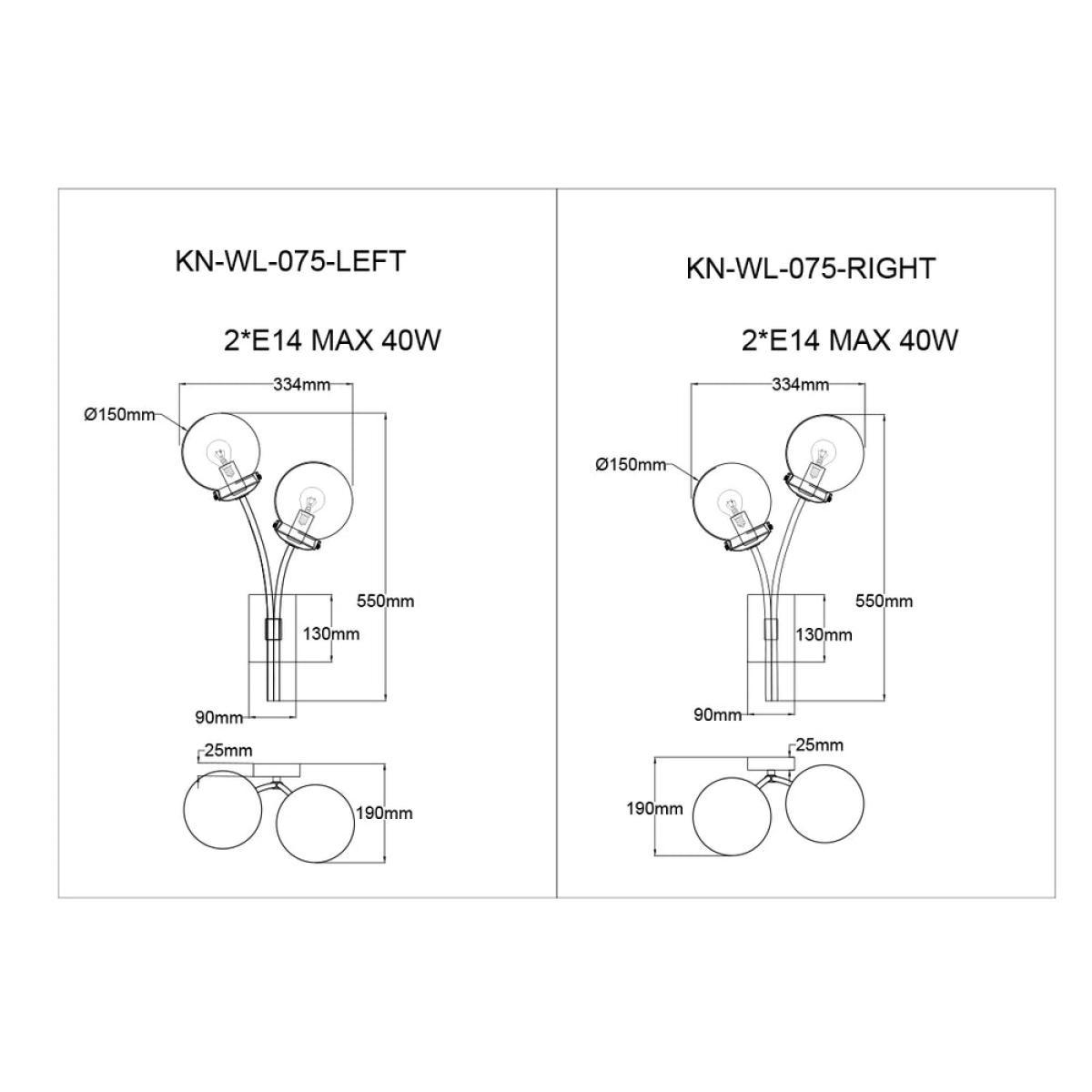 Liang & Eimil Opal Wall Lamp (a set of two) – image 6