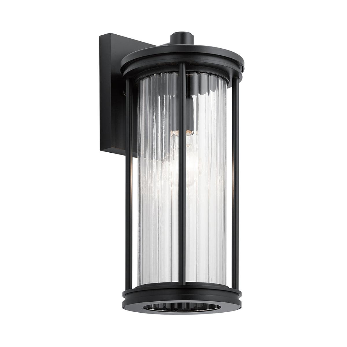 Kichler Barras 1 Light Wall Lantern in Black / Small – image 10