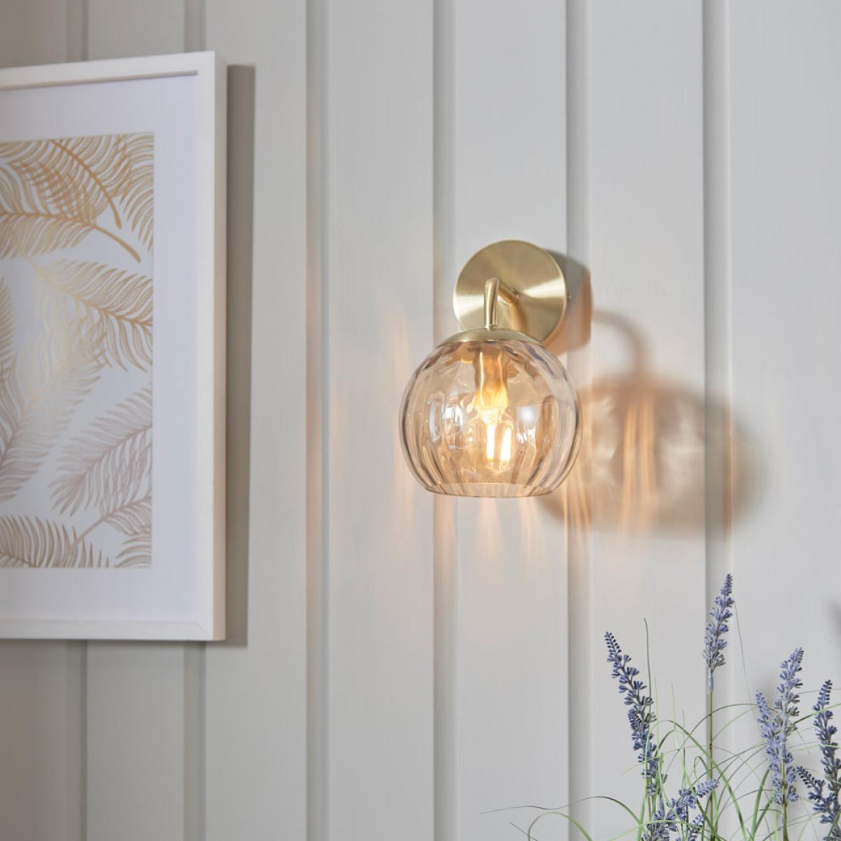 Gallery Interiors Dimple 1 Wall Light – image 4