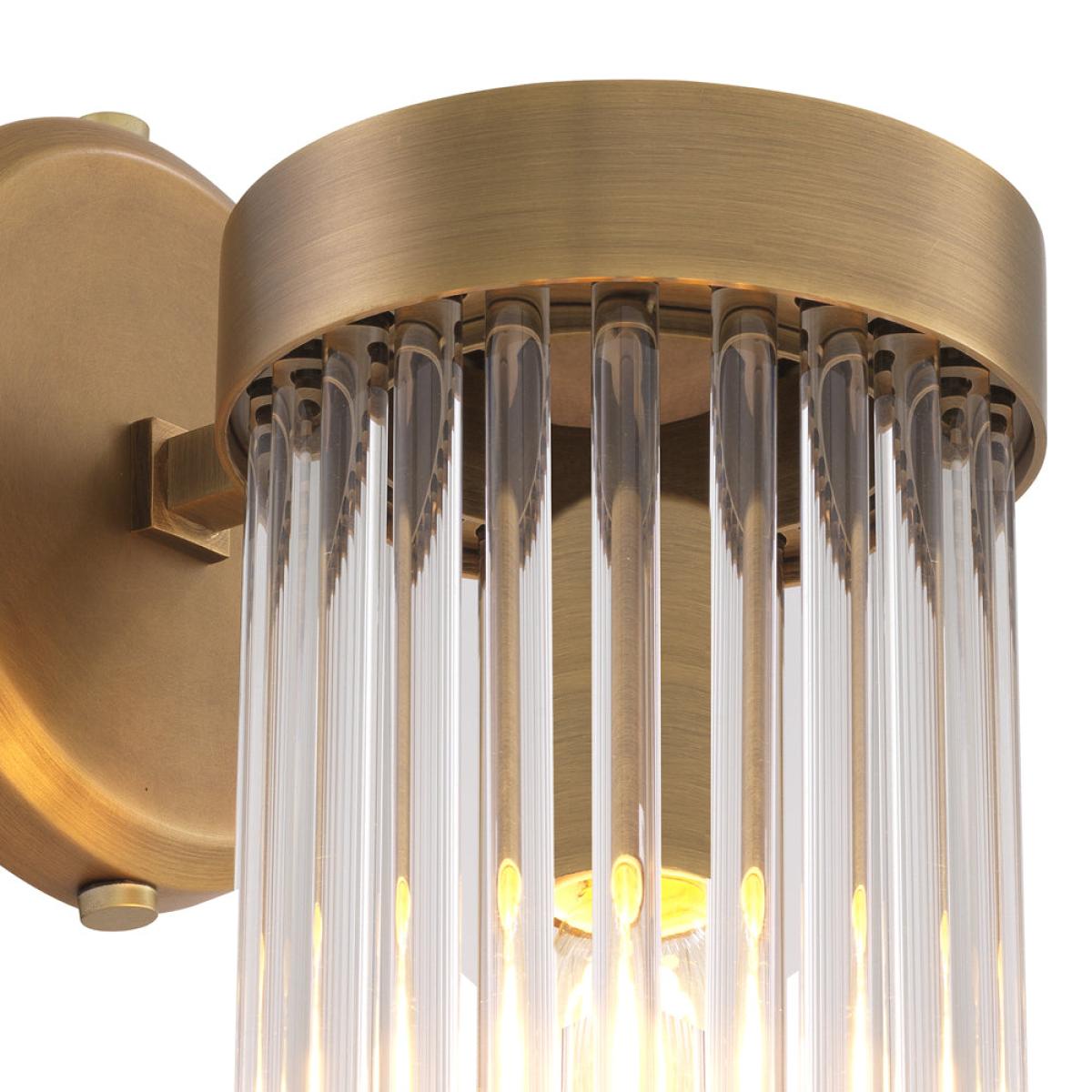 Eichholtz Carnero Wall Lamp in Antique Brass – image 5