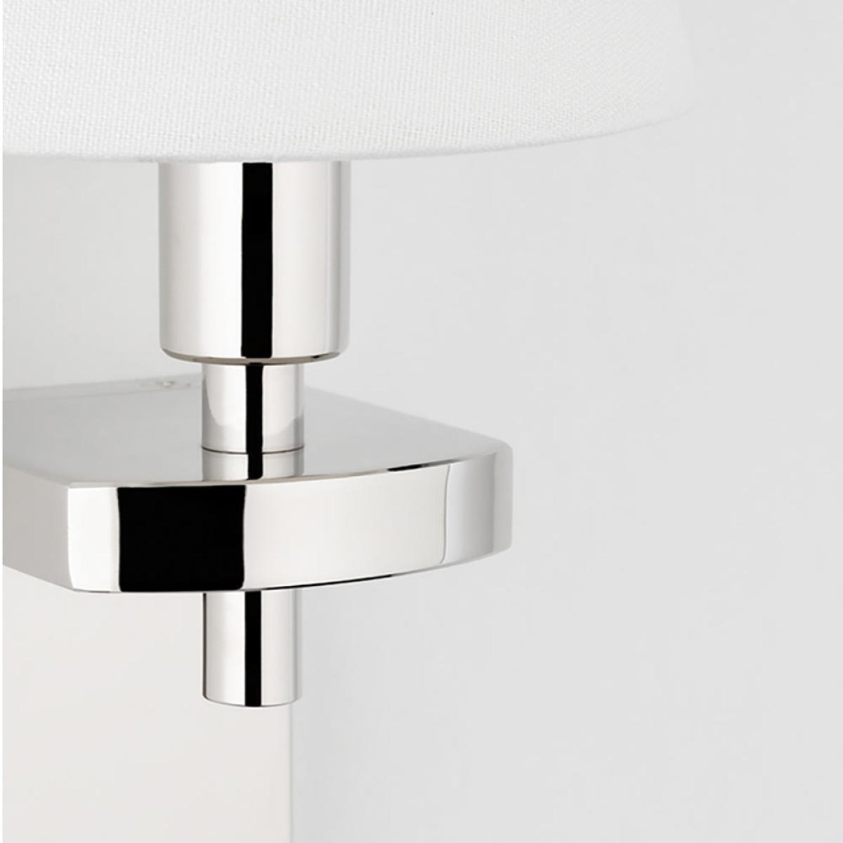 Hudson Valley Lighting Dooley Wall Sconce Polished Nickel – image 2