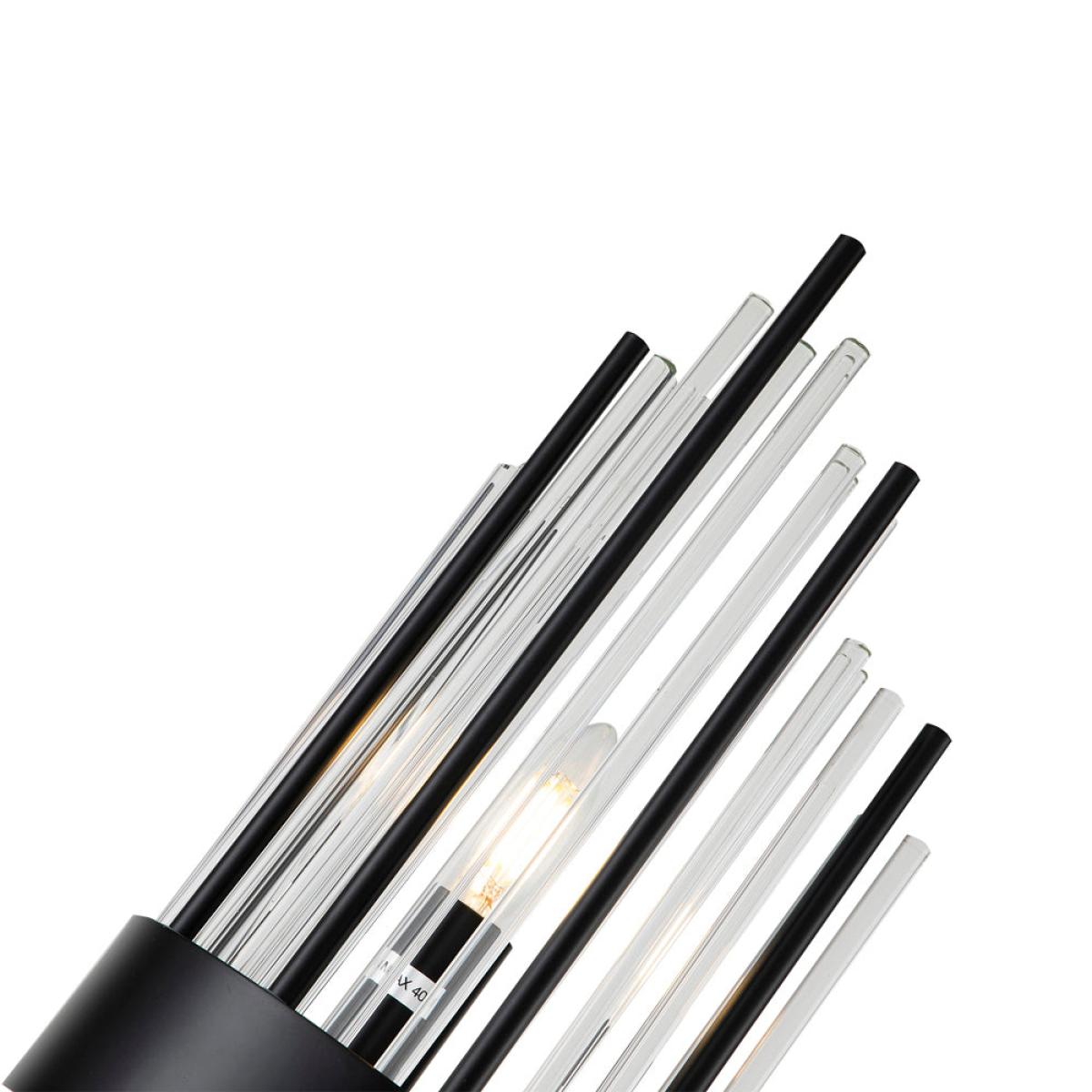 Liang & Eimil Clarins Wall Lamp Matt Black & Clear – image 4