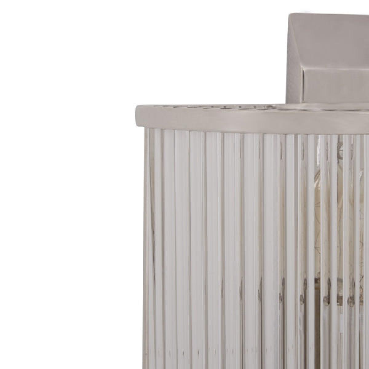 Olivia's Salsa Wall Light Nickel Finish – image 4