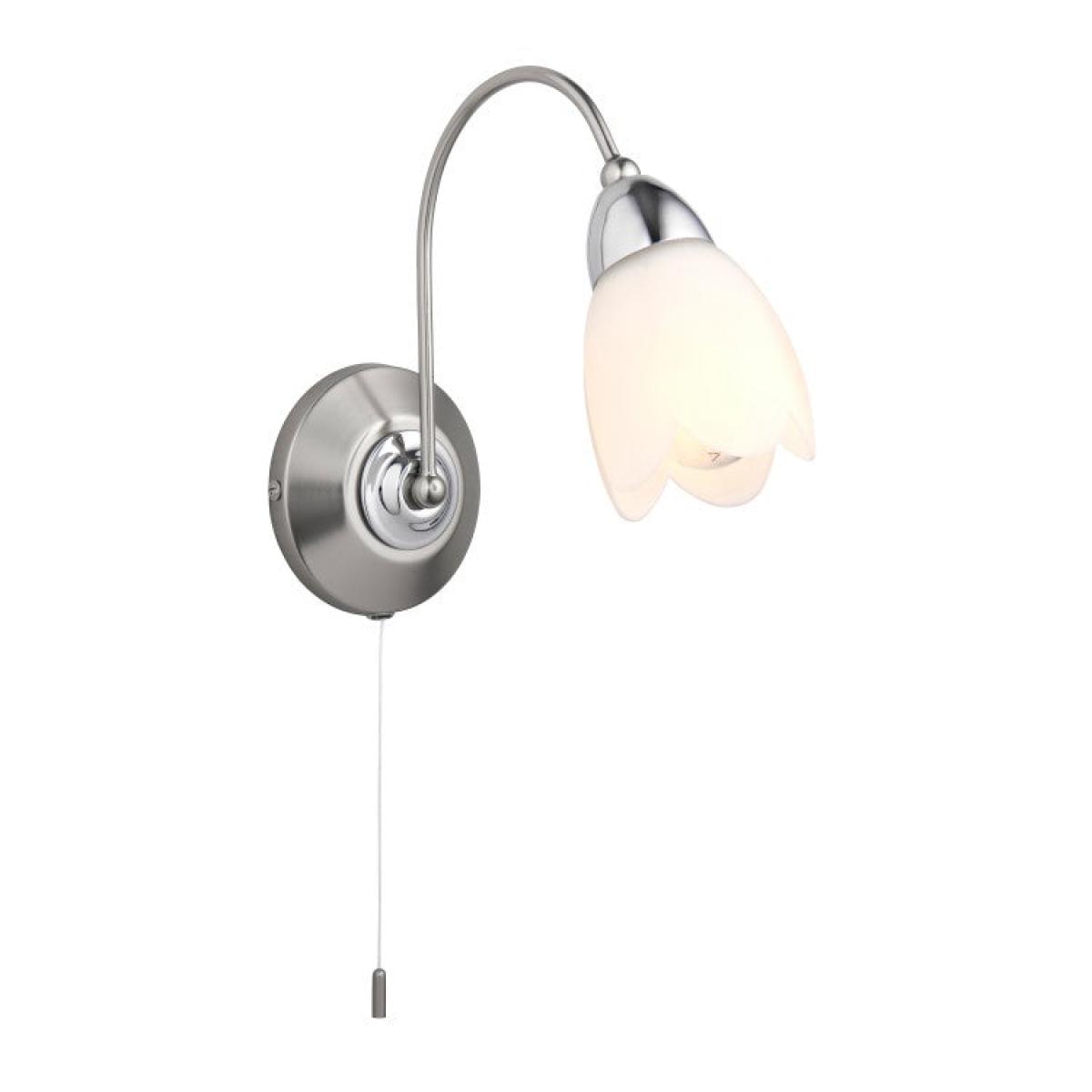 Gallery Direct Petal Wall Light / Satin Chrome – image 2