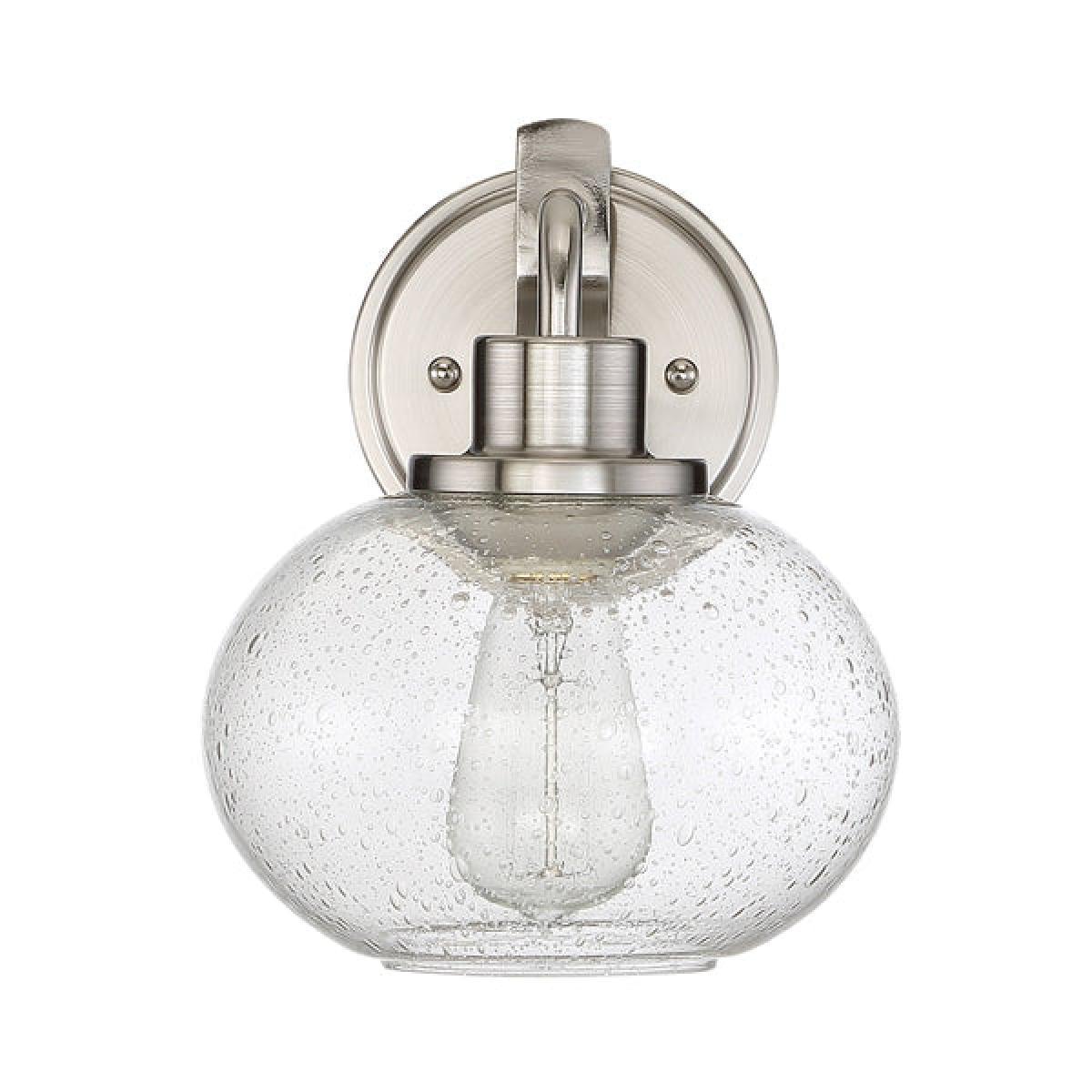 Elstead Trilogy 1 Light Wall Light Brushed Nickel – image 2