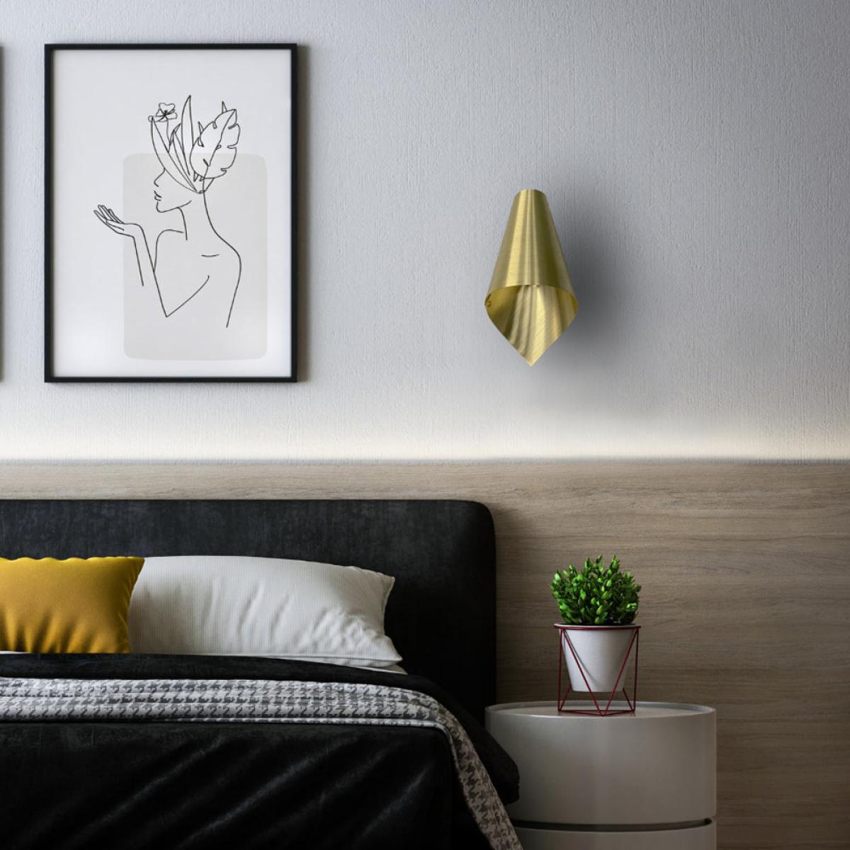 Arcform Lighting - Arc Wall Light in Brushed Brass / Maxi – image 3