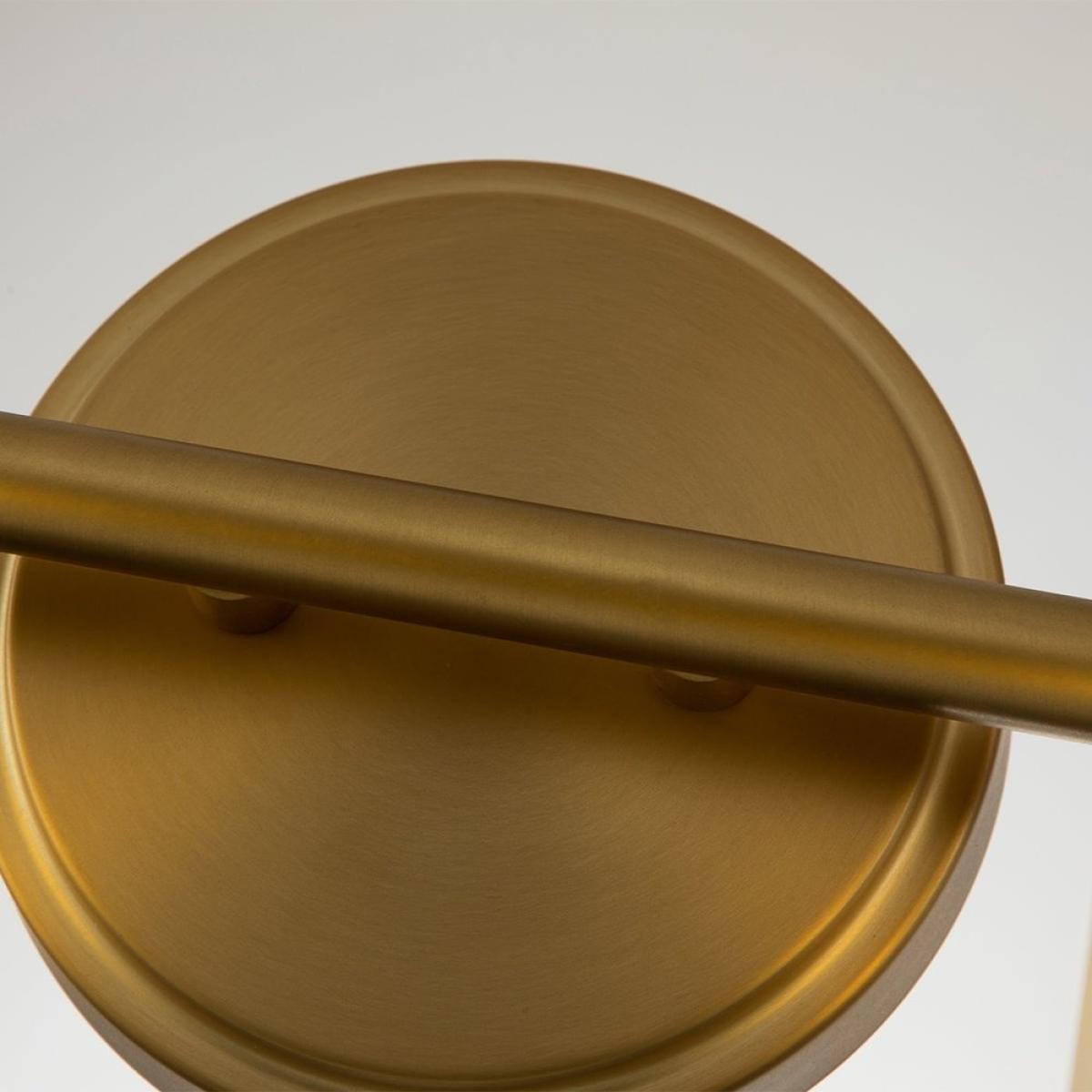 Quoizel Swell 2 Light Wall Light in Brass | Outlet – image 3
