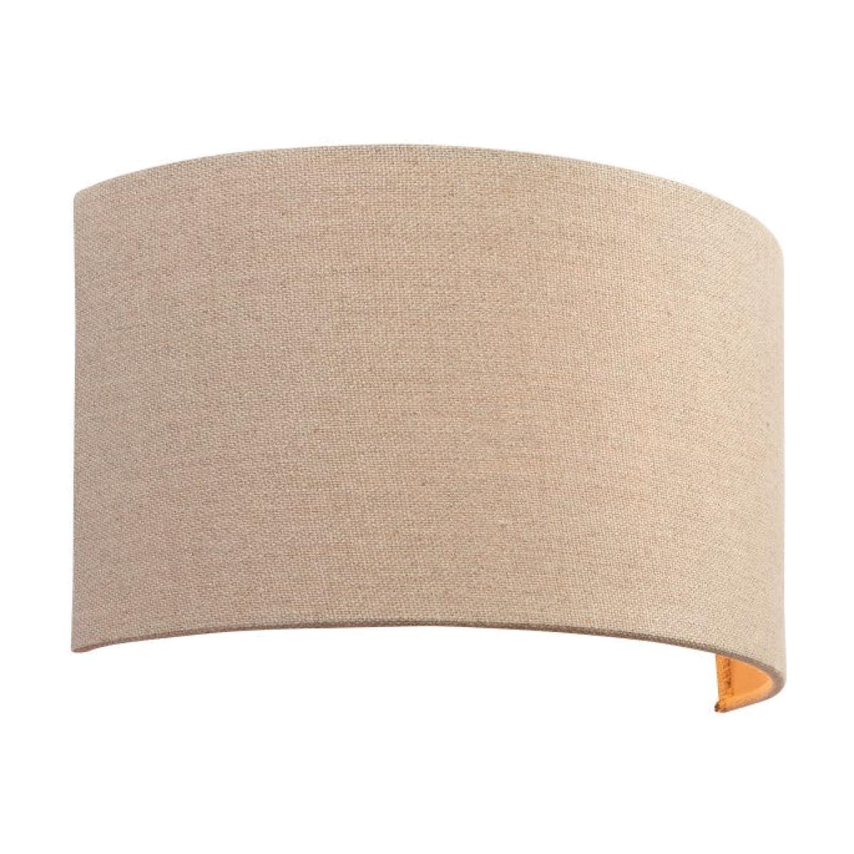 Gallery Direct Obi 1 Wall Light Natural Linen