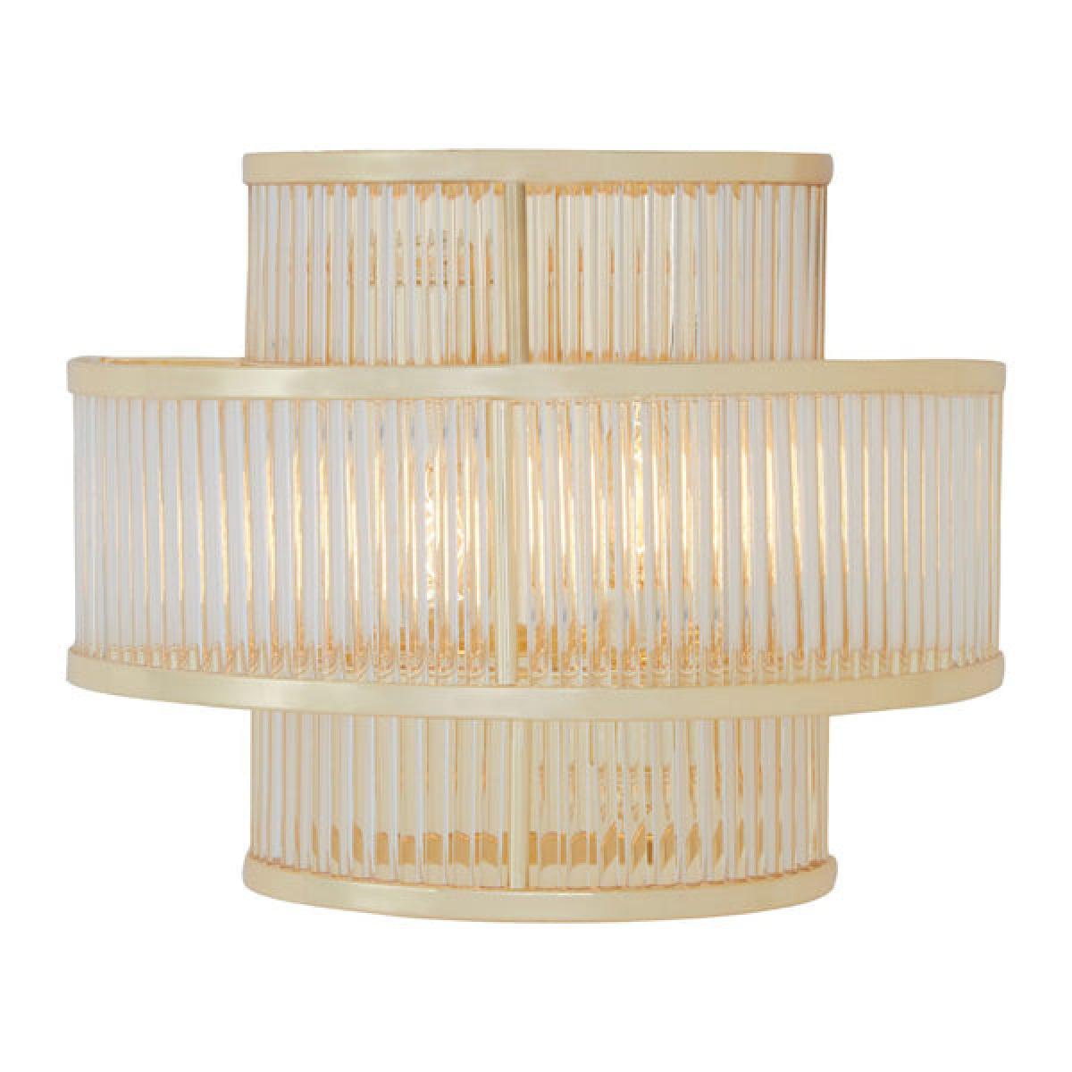 Olivia's Salsa 3 Tier Wall Light Gold Finish – image 2
