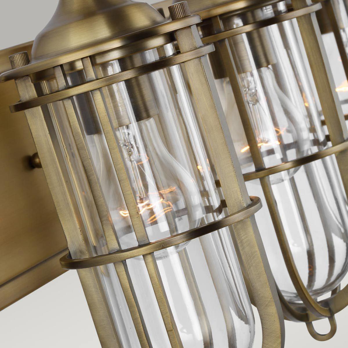 Quintiesse Urban Restoration 3 Light Wall Light – image 2