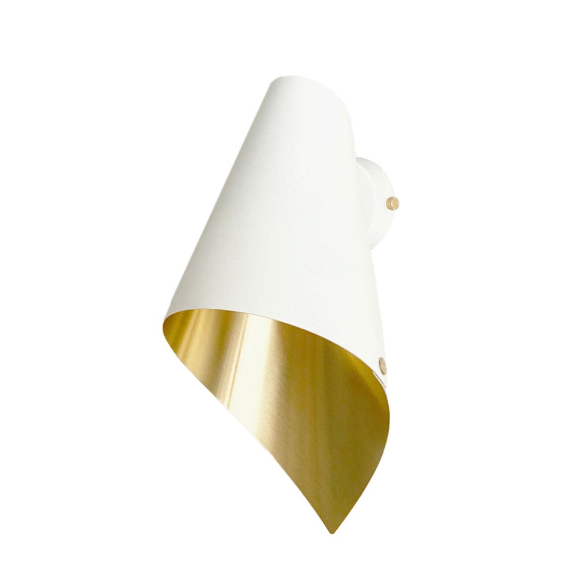 Arcform Lighting - Arc Wall Light in Brushed Brass & White / Standard – image 2