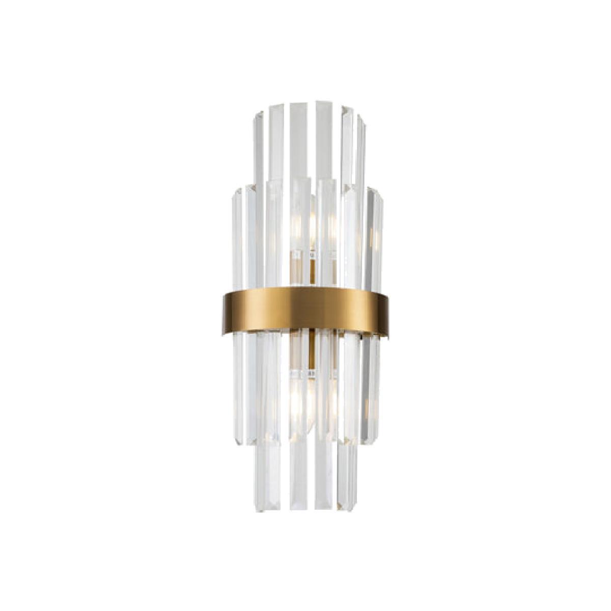 Liang & Eimil Regency Brushed Brass Wall Light – image 1
