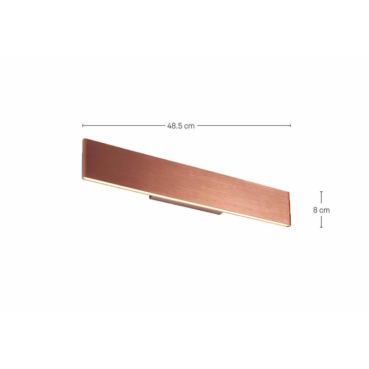 Bennu Large Wall Light in Textured Copper – image 3