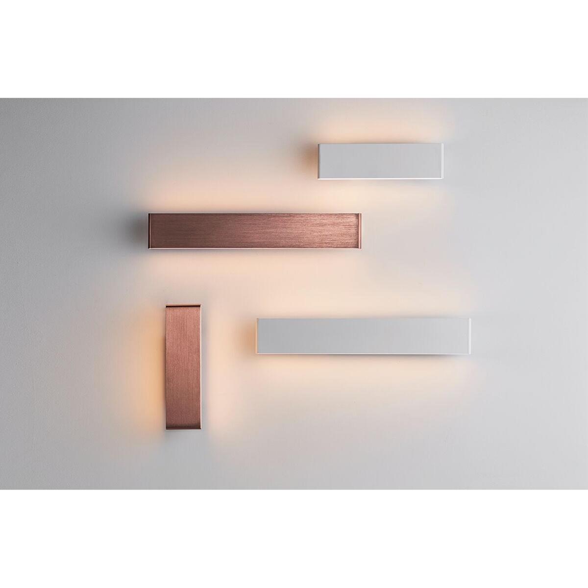 Bennu Large Wall Light in Textured Copper – image 1
