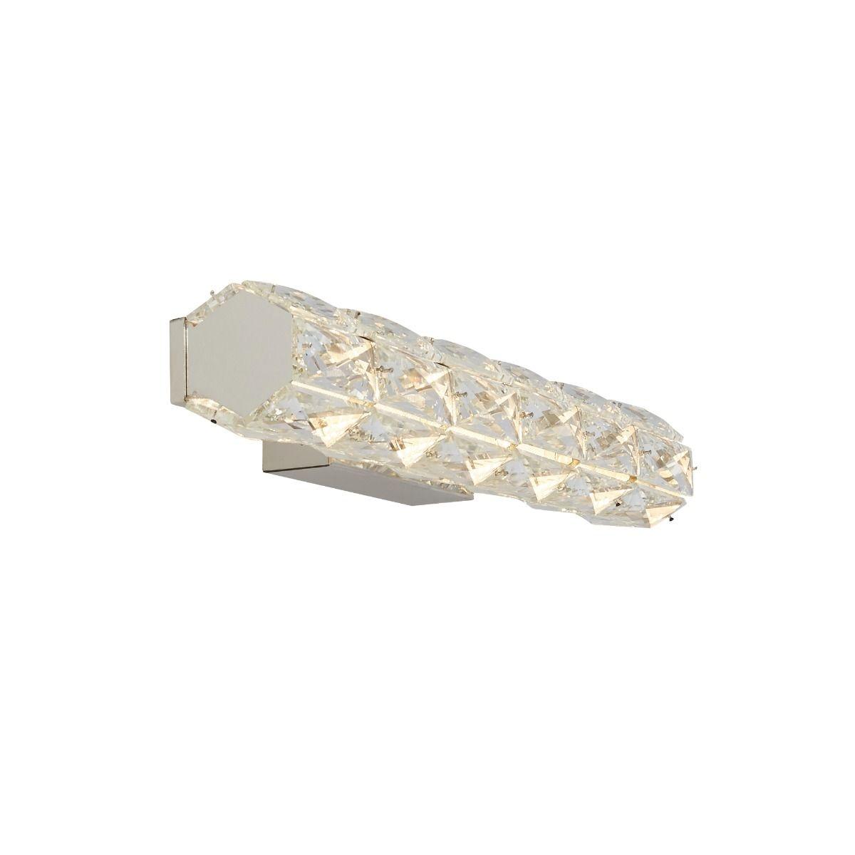 Remy Polished Chrome & Crystal Small Wall Light – image 2