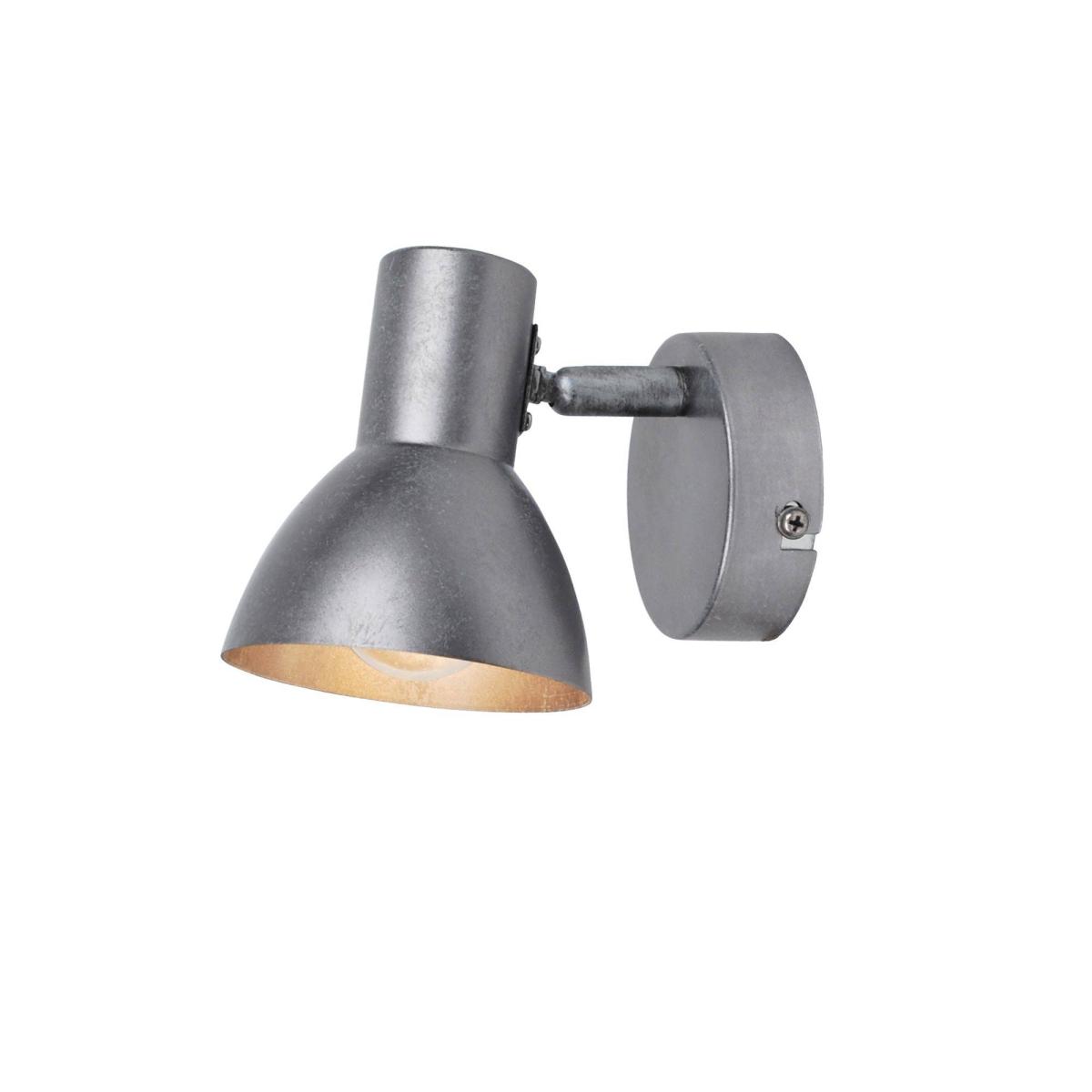 Idris Brushed Pewter Wall Light – image 2