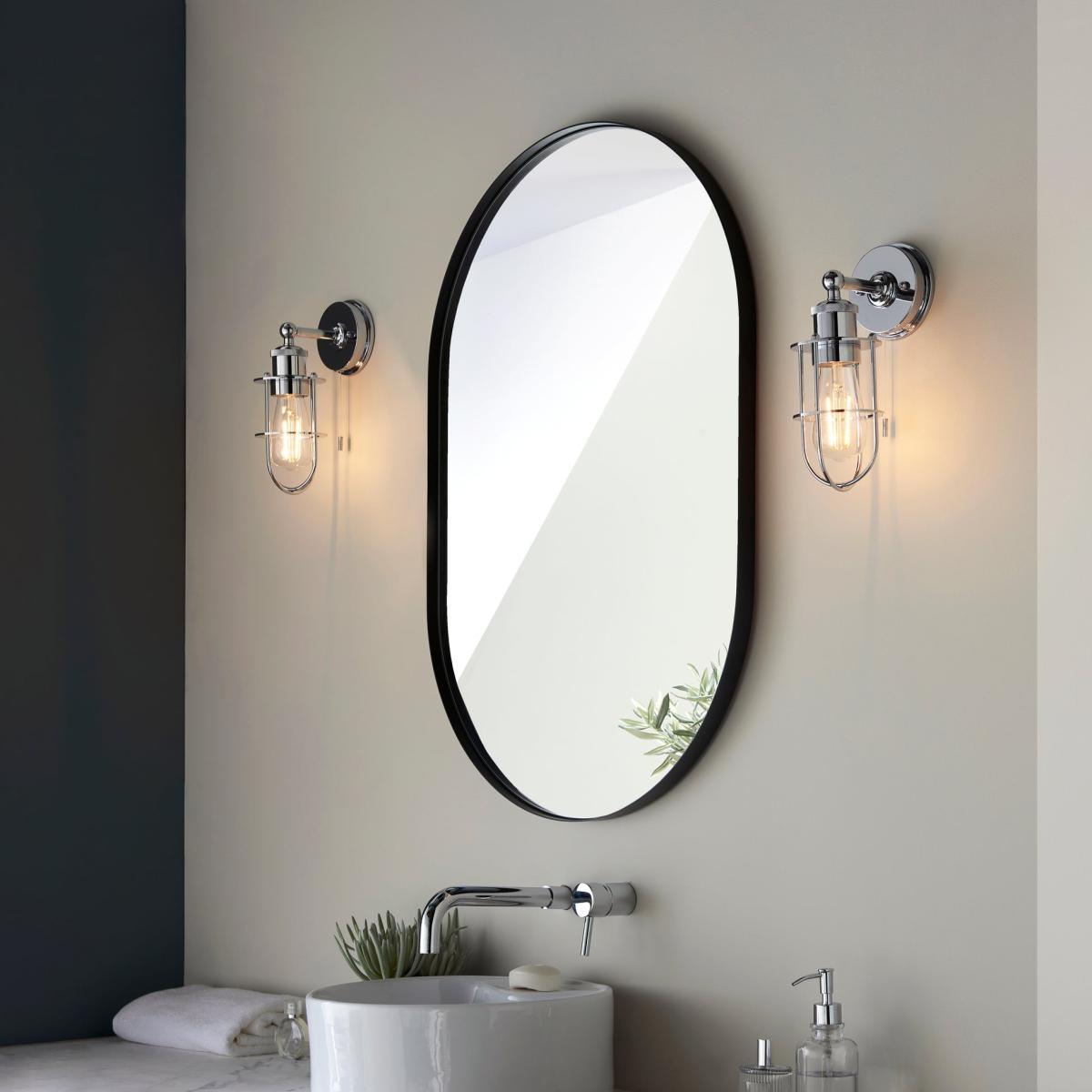 Zofia Silver Industrial Wall Light – image 2