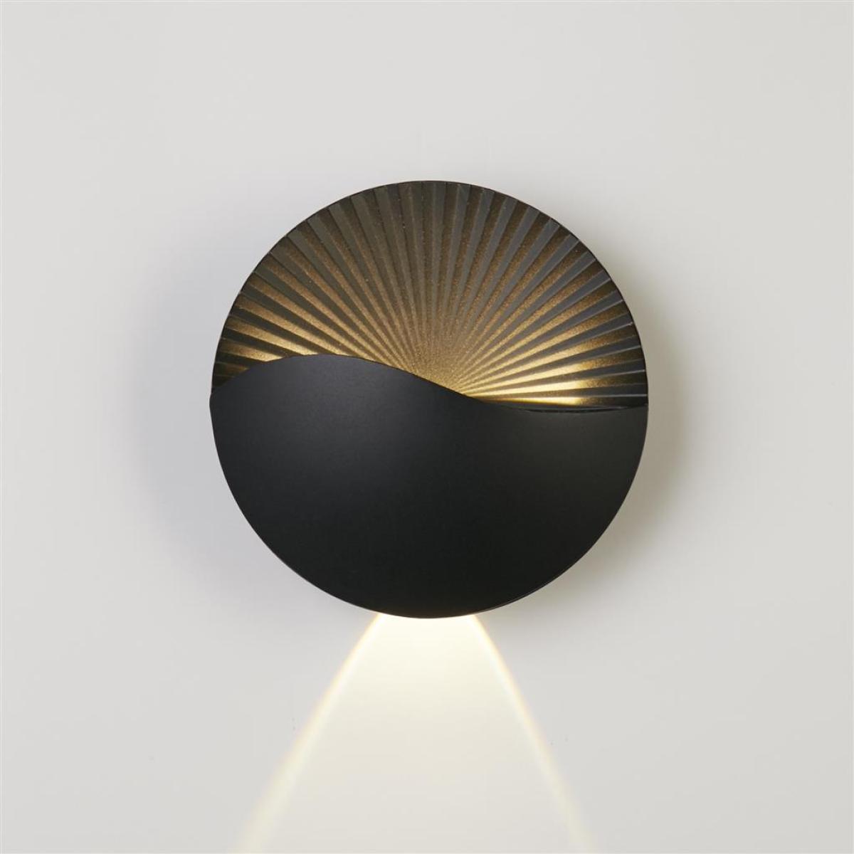Sunrise Black Wall Light – image 1