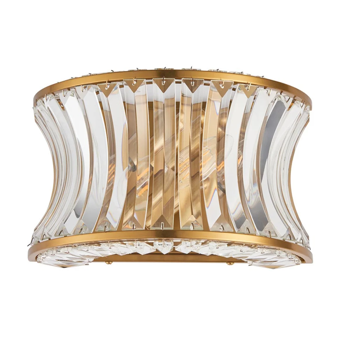 Diana Wall Light Brushed Warm Brass – image 3